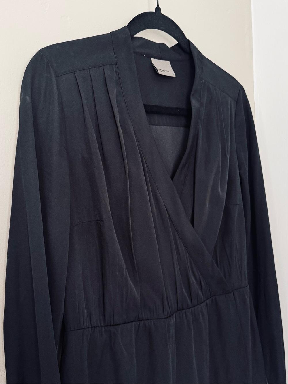 Vero Moda Black Mini Wrap Dress
